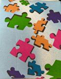 3d Puzzle Isıya Dayanıklı Ütü Masası Kılıfı Örtüsü Bezi