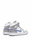 Air Jordan 1 Mid Wolf Grey Aluminum