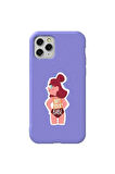 Iphone 11 Pro Max Lila Renkli Silikon Telefon Kilifi - Not Your Babe