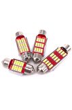 2 Adet Sofit Led Canbus Cw Tavan Plaka Ampül 39 mm