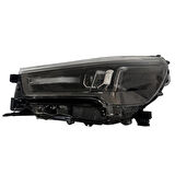 Toyota Hilux Far Revo 2021-2024 Sol  (Mercekli /İçi KoyuGri) (Hilux Yazılı-ınvıncıble) ,UNİ-X-170A-LH