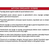 Afyon Gübre Organik Hayvan Gübresi 25 Kg Pelet Mega Tarım