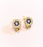 Altın Papatya Bebek-Çocuk Küpesi