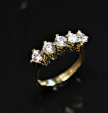 Altın Beştaş Yüzük