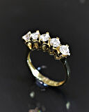 Altın Beştaş Yüzük