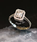 Baget Taşlı Yüzük