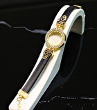 Çeyreksiz Silikon Kordon Bileklik-Künye