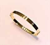 Altın Çivili Kelepçe Bilezik