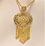 Altın Hint Kolye Ucu 