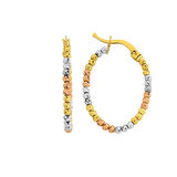 Altın Dorika Toplu Küpe