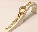 Çeyrek İçin Altın Kaplama Bileklik