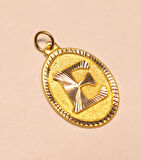 Altın Nostaljik E Harfi