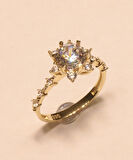 Altın Tek Taş Yüzük