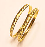 Altın Badem Model Bilezik 3126