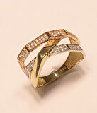 Altın Taşlı  Yüzük