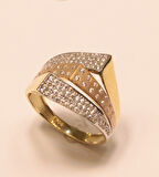 Altın Taşlı  Yüzük