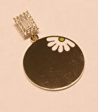 Altın Plaka Kolye Ucu 3646-1