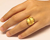 14 Ayar Altın Taşsız Dorika Toplu Yüzük