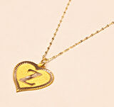 Altın Z Harfli Aynalı Zincir