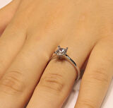 Altın Tek Taş Yüzük 34102