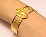 Altın Rize Model Hasır Kelepçe Bilezik 32071