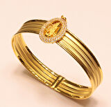 Altın Rize Model Hasır Kelepçe Bilezik 32074