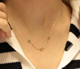 14 Ayar Altın Yıldız  Figürlü Hayalet Kolye