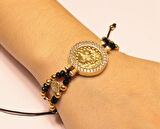 Yarım Reşat Baskı Altınlı Bileklik RB11