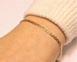 14 Ayar Altın Barlı Model Bileklik