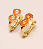  Altın Sonsuzluk Model Çocuk Küpesi 390004