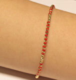  Altın Dorika Toplu Bileklik