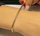  14 Ayar Altın Esnek İtalyan Bileklik