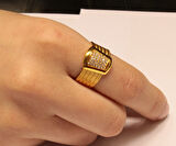 Altın Trabzon Hasır Yüzük