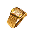 Altın Trabzon Hasır Yüzük