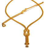 14 Ayar Altın İtalyan Kazze Set KZ1404