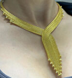  14 Ayar Altın İtalyan Kazze Gerdanlık