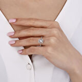 Altın Baget Taş Yüzük 34288