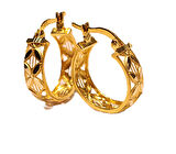  14 Ayar Altın Halka Küpe