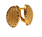 14 Ayar Altın Trabzon Hasır Küpe