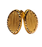 14 Ayar Altın Trabzon Hasır Küpe