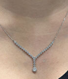 14 Ayar Altın Damla Baget Taşlı Su Yolu Düğün-Nişan Seti