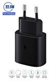 Samsung Galaxy A55 5G Uyumlu 22.5W Type-C to Type-C Hızlı Şarj Cihazı / Şarj Aleti Adaptör 