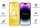 Apple iPhone 16 Pro Max Ekran Koruyucu 9D Kırılmaz Cam - Ultra Darbe Emici Etkin Koruma - Ekranı Tam Kaplar