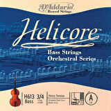 DADDARIO H613 KONTRABAS TEK TEL, HELICORE, 3/4, A-(LA)
