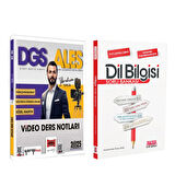 Yargı 2025 DGS ALES Türkçe Paragraf Sözcükte Anlam Sözel Mantık Video Ders Notları ve AKM Dil Bilgisi Soru Bankası Seti 2 Kitap