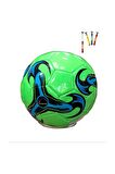 Küçük Futbol Topu 2 Numara Dikişli Şişirme Pompası Hediyeli