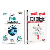 Çap Yayınları AYT Fizik ve AKM Dil Bilgisi Soru Bankası Seti 2 Kitap