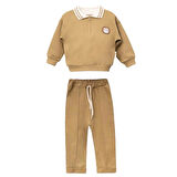 Polo Yaka Erkek Bebek İkili Takım