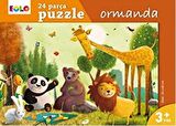 Yer Puzzle-24 Parça Puzzle - Ormanda