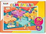 Yer Puzzle-80 Parça Puzzle - Olimpiyatlar